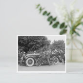 Tom Mix gearresteerd voor overlijden Briefkaart (Staand voorkant)