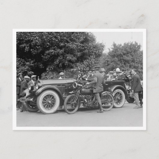 Tom Mix gearresteerd voor overlijden Briefkaart (Voorkant)