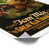 Tom Mix Great K&A Train Robbery Poster (Hoek)