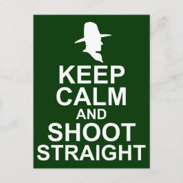 Tom Mix houdt kalm en schiet recht Briefkaart