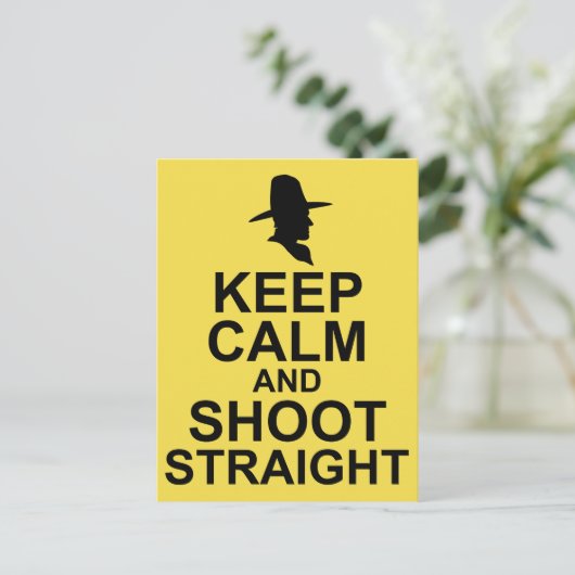 Tom Mix houdt kalm en schiet recht Briefkaart (Staand voorkant)