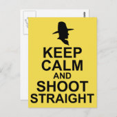 Tom Mix houdt kalm en schiet recht Briefkaart (Voorkant / Achterkant)