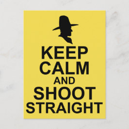 Tom Mix houdt kalm en schiet recht Briefkaart