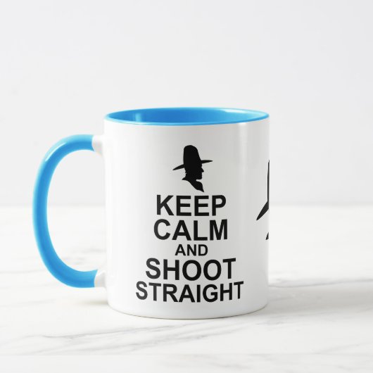 Tom Mix houdt kalm en schiet recht Mok (Links)