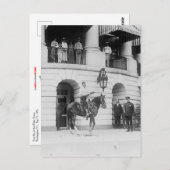 Tom Mix in het Witte Huis Briefkaart (Voorkant / Achterkant)