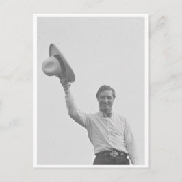 Tom Mix maakt een groep jongens Briefkaart