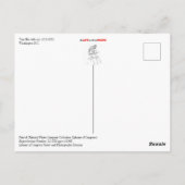 Tom Mix met auto, 21-05-1925 Briefkaart (Achterkant)