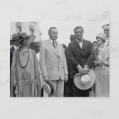 Tom Mix met President Coolidge Briefkaart (Voorkant)