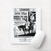 Tom Mix Riders of Paars Sage ad 1925 Muismat (Met muis)