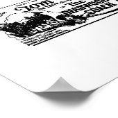 Tom Mix Silent Movies  advertenties Poster (Hoek)