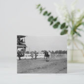 Tom Mix verzamelt een Pet Briefkaart (Staand voorkant)