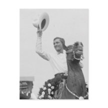 Tom Mix Zwaait Met Zijn Hoed