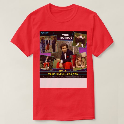 Tom Monroe op een nieuwe golflengte SCTV T-shirt (Design voorkant)