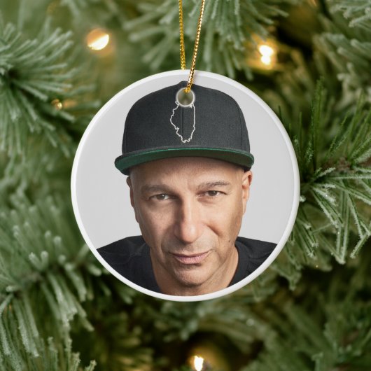 Tom Morello Keramisch Ornament (Boom)
