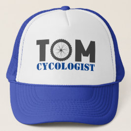 Tom Mountain Biker Trucker Hat Trucker Pet