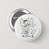 Tom Mouse Killer Tattoo 1 Ronde Button 5,7 Cm (Voorkant /achterkant)