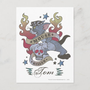 Tom Mouse Killer Tattoo 2 Briefkaart