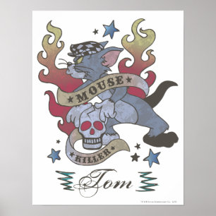 Tom Mouse Killer Tattoo 2 Poster