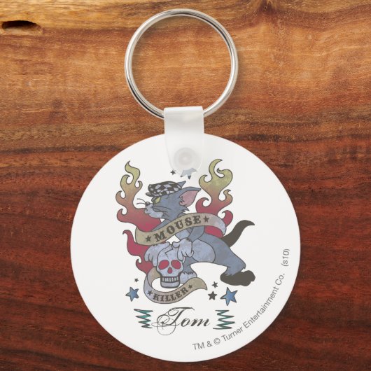Tom Mouse Killer Tattoo 2 Sleutelhanger (Voorkant)