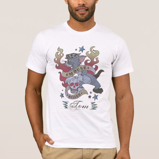 Tom Mouse Killer Tattoo 2 T-shirt (Voorkant)