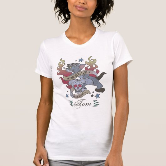 Tom Mouse Killer Tattoo 2 T-shirt (Voorkant)