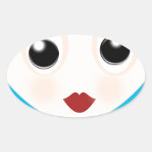 Tom Ovale Sticker (Voorkant)