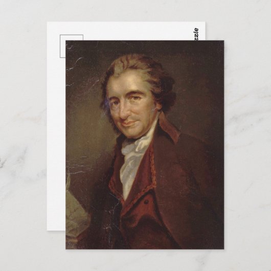 Tom Paine Briefkaart (Voorkant / Achterkant)