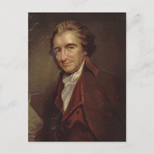 Tom Paine Briefkaart (Voorkant)