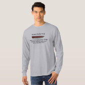 Tom Peck Memorial merchandise- 75 HP engine T-shirt (Voorkant volledig)