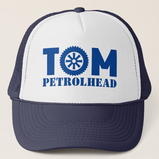 Tom Petrol Head Trucker Pet (Voorkant)
