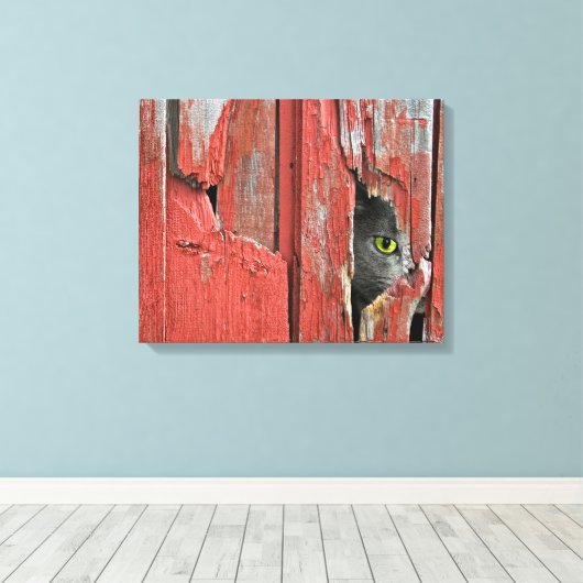 Tom piepen canvas afdruk (Insitu (Houten vloer))