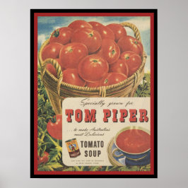  Tom Piper Tomato Soup Poster