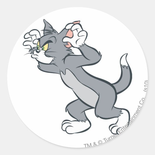 Tom Ready Ronde Sticker (Voorkant)