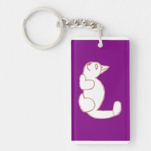 Tom Rectangle Keyring Sleutelhanger