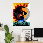 Tom Robbins Poster (Thuiskantoor)