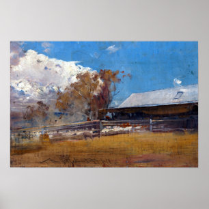 Tom Roberts die de zwerven hoort Poster