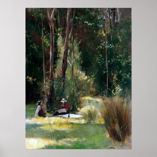 Tom Roberts een zondagmiddag Poster (Voorkant)