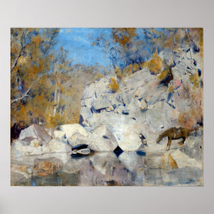 Tom Roberts in een hoek op de Macintyre Poster