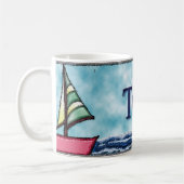 Tom Sailboot Koffiemok (Links)