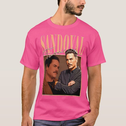 Tom Sandoval  Style T-shirt (Voorkant)