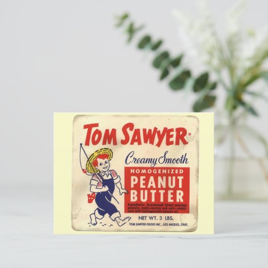 Tom Sawyer - 1945 Briefkaart (Staand voorkant)