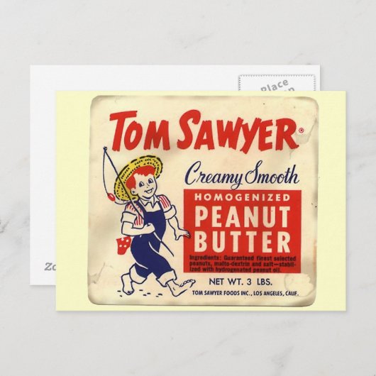 Tom Sawyer - 1945 Briefkaart (Voorkant / Achterkant)