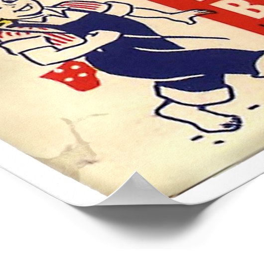 Tom Sawyer - 1945 Poster (Hoek)