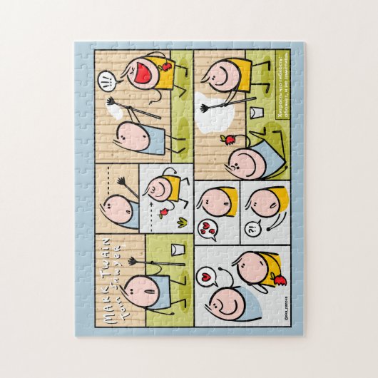 Tom Sawyer, Mark Twain Legpuzzel (Verticaal)