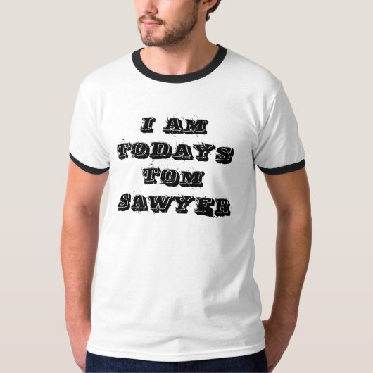 TOM SAWYER VAN VANDAAG T-SHIRT (Voorkant)