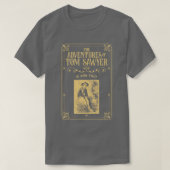 Tom SawyerTwain Huckleberry Finn leraar Engels g T-shirt (Design voorkant)