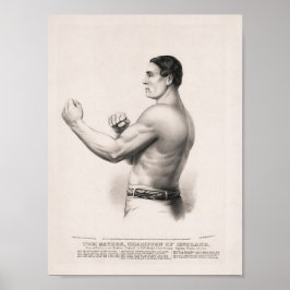 Tom Sayers - English Bare-Knuckle Champion Poster