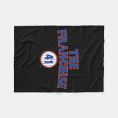 Tom Seaver The Franchise New York Baseball  Fleece Deken (Voorkant (Horizontaal))