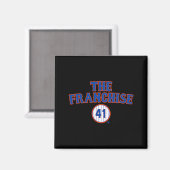 Tom Seaver The Franchise New York Baseball  Magneet (Voorkant / Achterkant)
