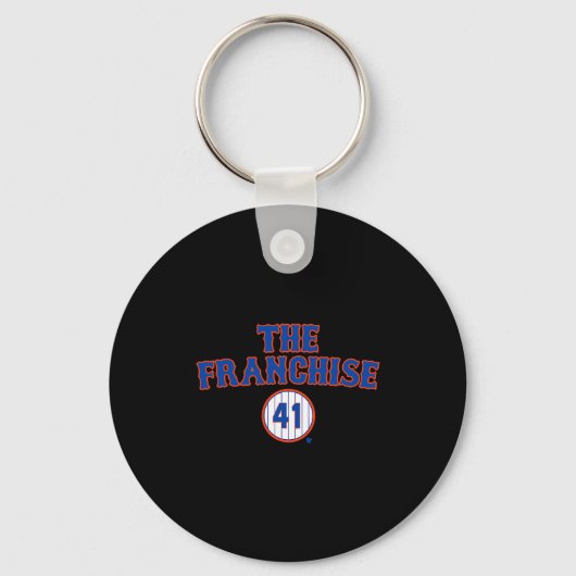 Tom Seaver The Franchise New York Baseball  Sleutelhanger (Voorkant)